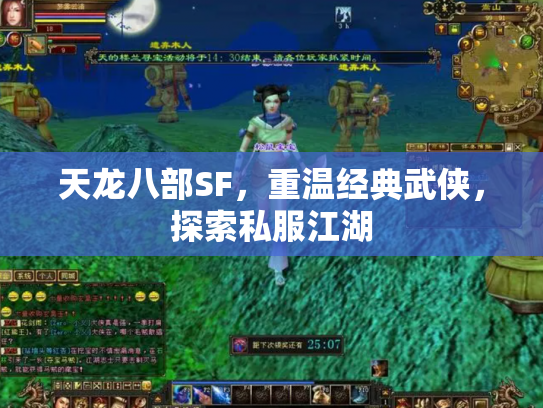 天龙八部SF，重温经典武侠，探索私服江湖