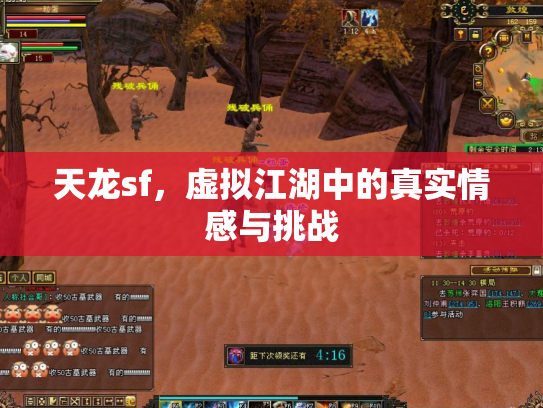 天龙sf，虚拟江湖中的真实情感与挑战