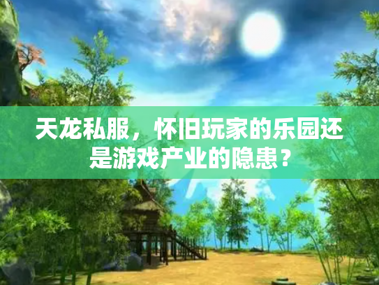 天龙私服，怀旧玩家的乐园还是游戏产业的隐患？