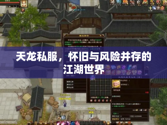 天龙私服，怀旧与风险并存的江湖世界