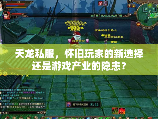 天龙私服，怀旧玩家的新选择还是游戏产业的隐患？