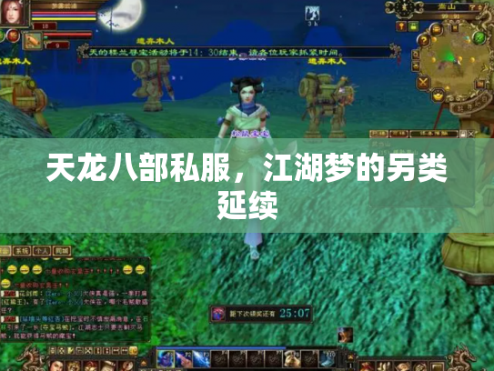 天龙八部私服，江湖梦的另类延续