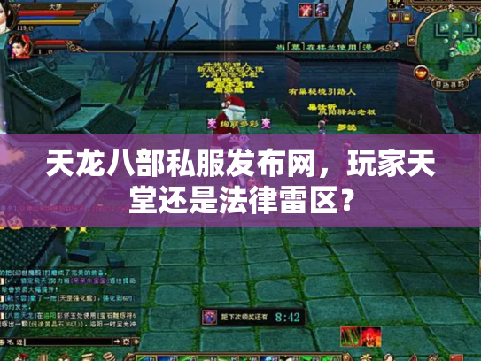 天龙八部私服发布网，玩家天堂还是法律雷区？