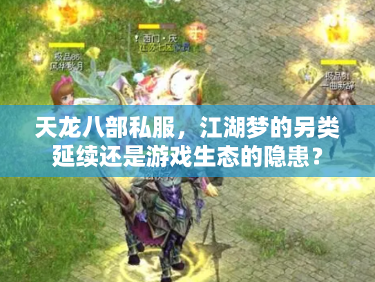 天龙八部私服，江湖梦的另类延续还是游戏生态的隐患？