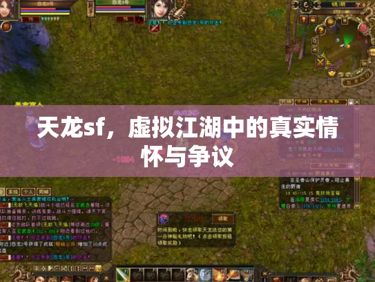 天龙sf，虚拟江湖中的真实情怀与争议