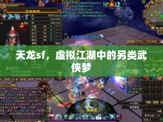 天龙sf，虚拟江湖中的另类武侠梦