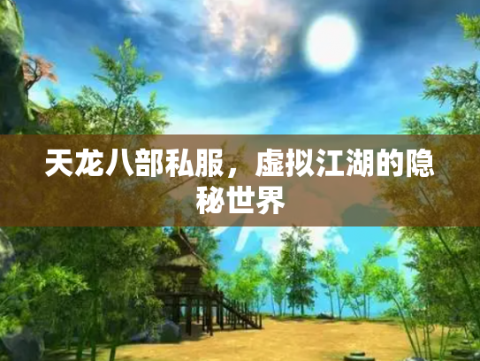 天龙八部私服，虚拟江湖的隐秘世界