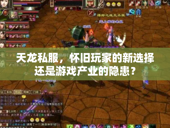 天龙私服，怀旧玩家的新选择还是游戏产业的隐患？