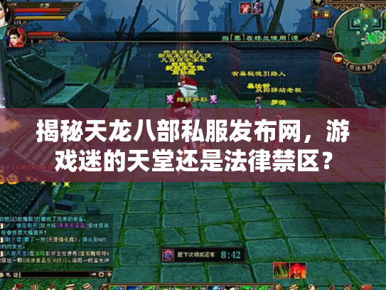 揭秘天龙八部私服发布网，游戏迷的天堂还是法律禁区？