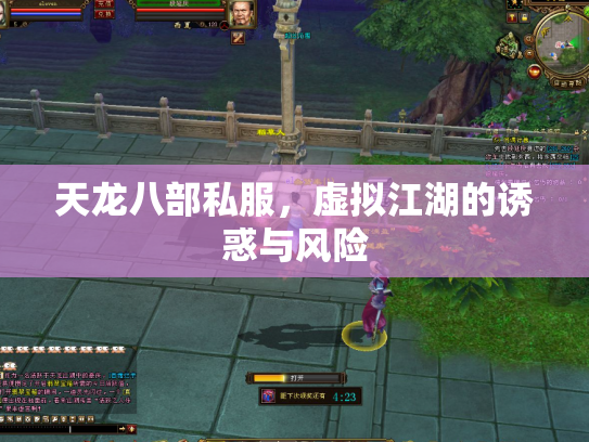 天龙八部私服，虚拟江湖的诱惑与风险