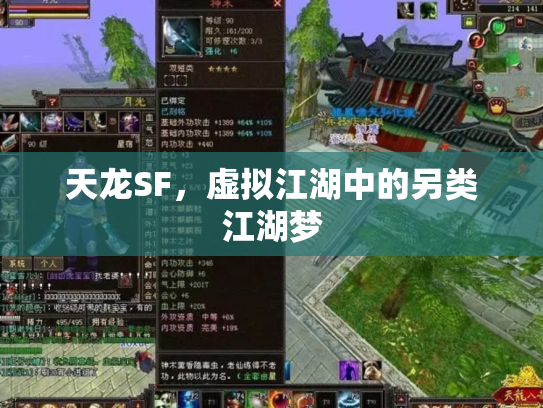 天龙SF，虚拟江湖中的另类江湖梦