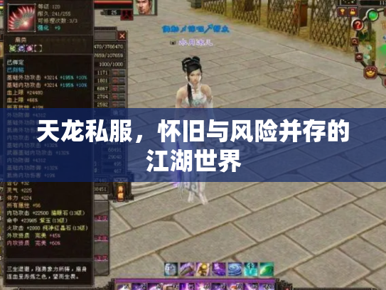 天龙私服，怀旧与风险并存的江湖世界
