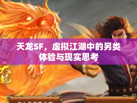 天龙SF，虚拟江湖中的另类体验与现实思考