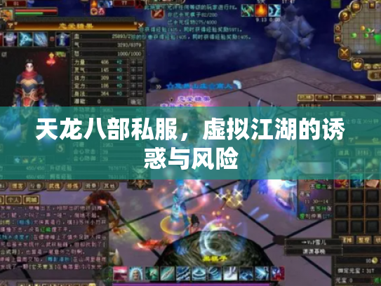 天龙八部私服，虚拟江湖的诱惑与风险