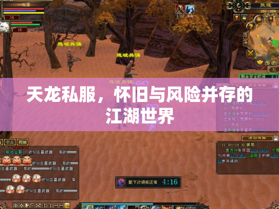 天龙私服，怀旧与风险并存的江湖世界