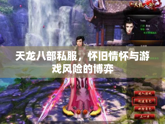天龙八部私服，怀旧情怀与游戏风险的博弈