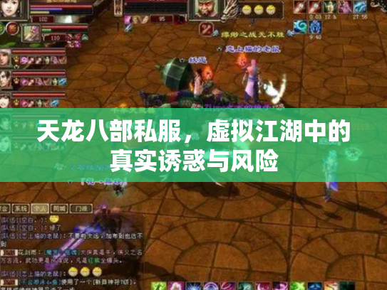 天龙八部私服，虚拟江湖中的真实诱惑与风险