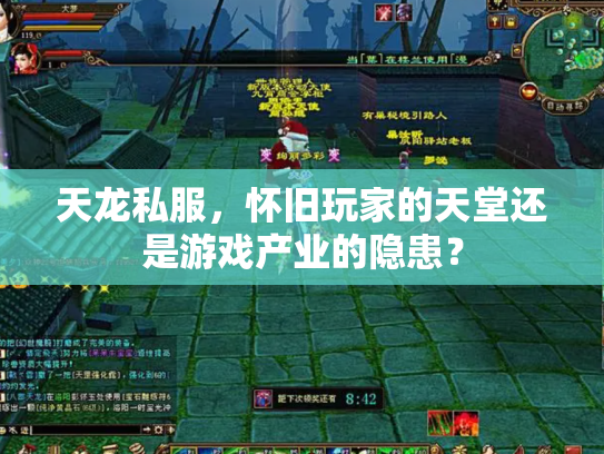 天龙私服，怀旧玩家的天堂还是游戏产业的隐患？