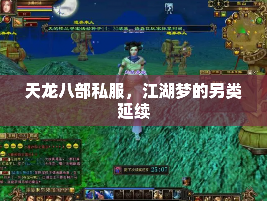 天龙八部私服，江湖梦的另类延续
