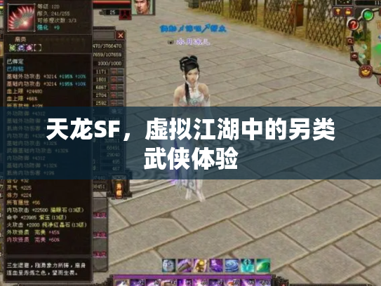 天龙SF，虚拟江湖中的另类武侠体验