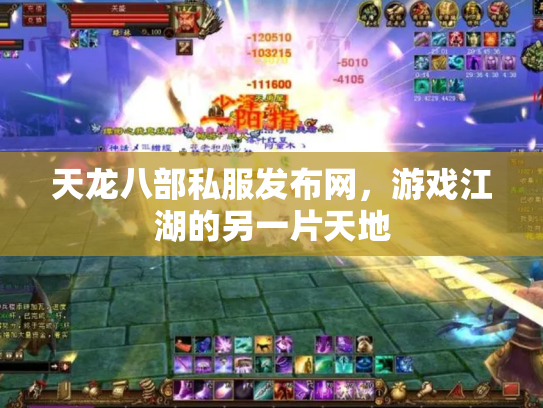 天龙八部私服发布网，游戏江湖的另一片天地