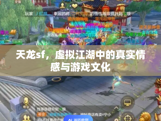 天龙sf，虚拟江湖中的真实情感与游戏文化