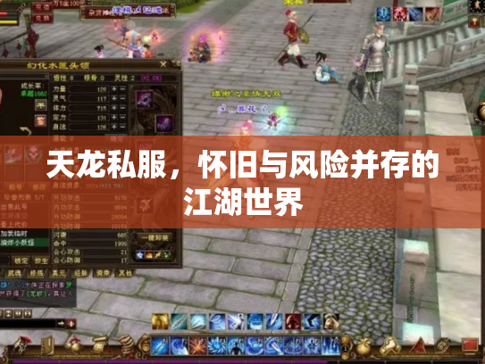 天龙私服，怀旧与风险并存的江湖世界