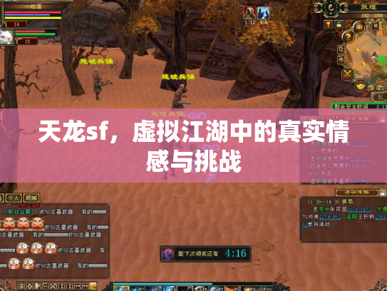 天龙sf，虚拟江湖中的真实情感与挑战