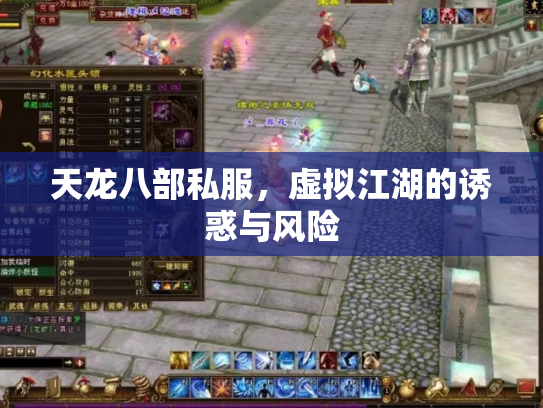 天龙八部私服，虚拟江湖的诱惑与风险
