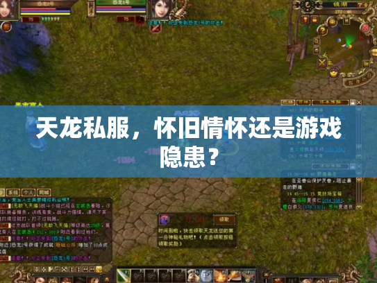 天龙私服，怀旧情怀还是游戏隐患？