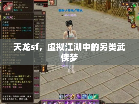 天龙sf，虚拟江湖中的另类武侠梦