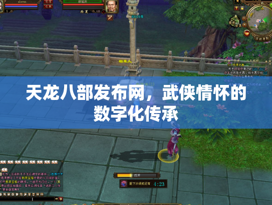 天龙八部发布网，武侠情怀的数字化传承