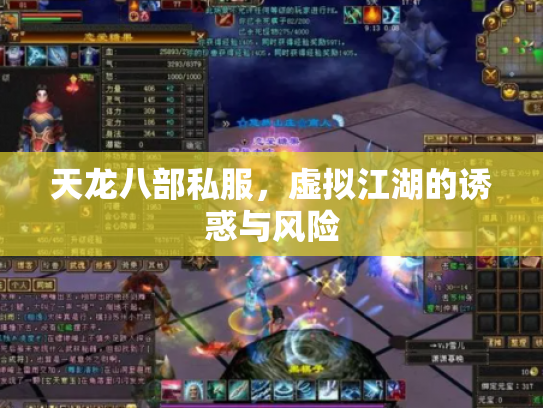 天龙八部私服，虚拟江湖的诱惑与风险