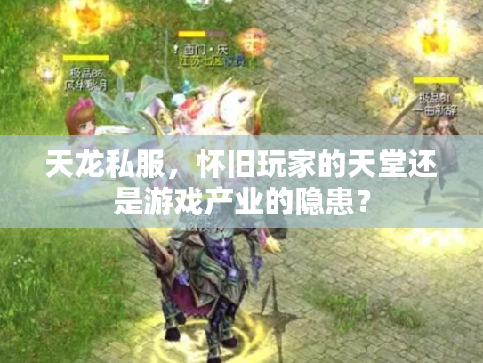 天龙私服，怀旧玩家的天堂还是游戏产业的隐患？