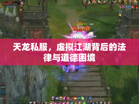 天龙私服，虚拟江湖背后的法律与道德困境