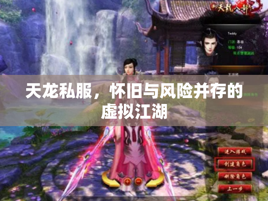 天龙私服，怀旧与风险并存的虚拟江湖