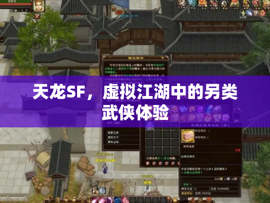 天龙SF，虚拟江湖中的另类武侠体验