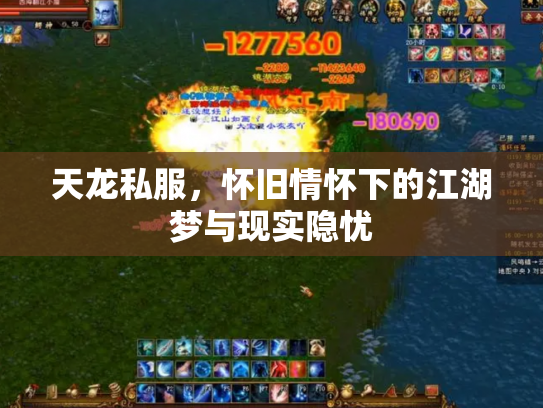 天龙私服，怀旧情怀下的江湖梦与现实隐忧