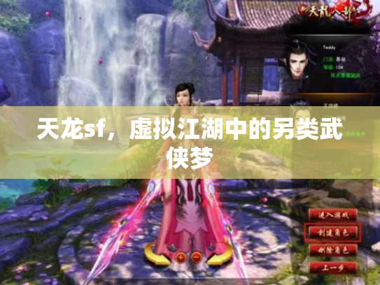 天龙sf，虚拟江湖中的另类武侠梦