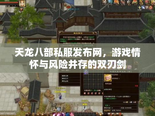 天龙八部私服发布网，游戏情怀与风险并存的双刃剑