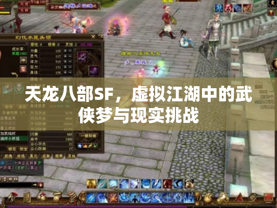 天龙八部SF，虚拟江湖中的武侠梦与现实挑战