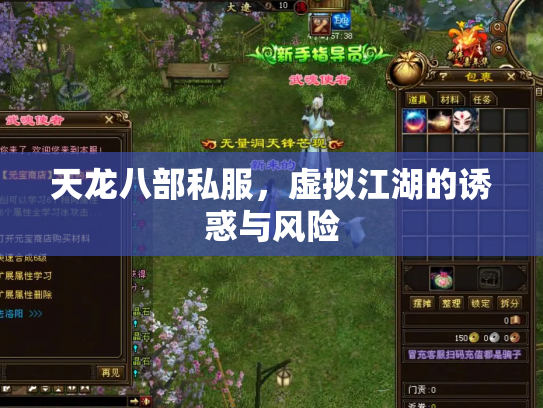 天龙八部私服，虚拟江湖的诱惑与风险