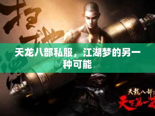 天龙八部私服，江湖梦的另一种可能