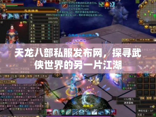 天龙八部私服发布网，探寻武侠世界的另一片江湖
