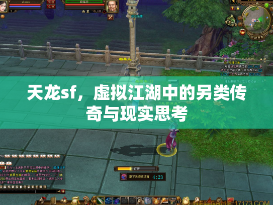 天龙sf，虚拟江湖中的另类传奇与现实思考