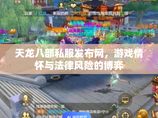 天龙八部私服发布网，游戏情怀与法律风险的博弈
