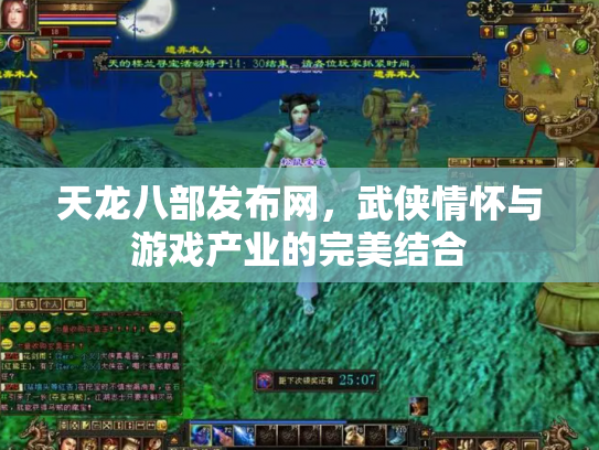 天龙八部发布网，武侠情怀与游戏产业的完美结合
