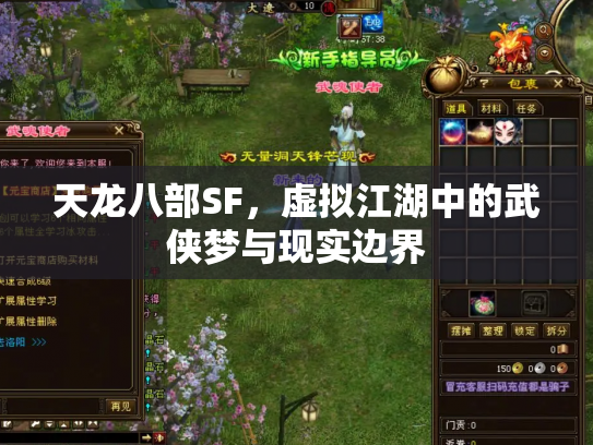 天龙八部SF，虚拟江湖中的武侠梦与现实边界