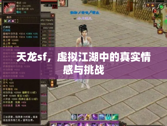 天龙sf，虚拟江湖中的真实情感与挑战