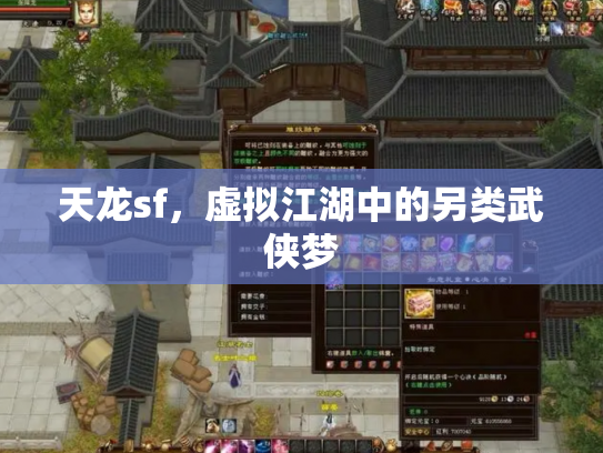 天龙sf，虚拟江湖中的另类武侠梦